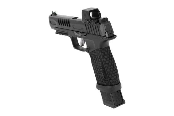 Sig Sauer P365-Fuse X 9mm Pistol with Romeo-X Compact has a 21-round magazine